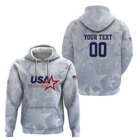 Custom USA Soccer Team 2026 Zip Hoodie One Nation One Team - Wonder Print Shop