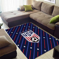 Soccer USA 2026 Area Rug Stronger Together We Are One Nation - Wonder Print Shop