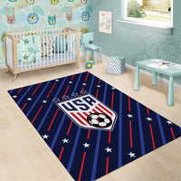 Soccer USA 2026 Area Rug Stronger Together We Are One Nation - Wonder Print Shop