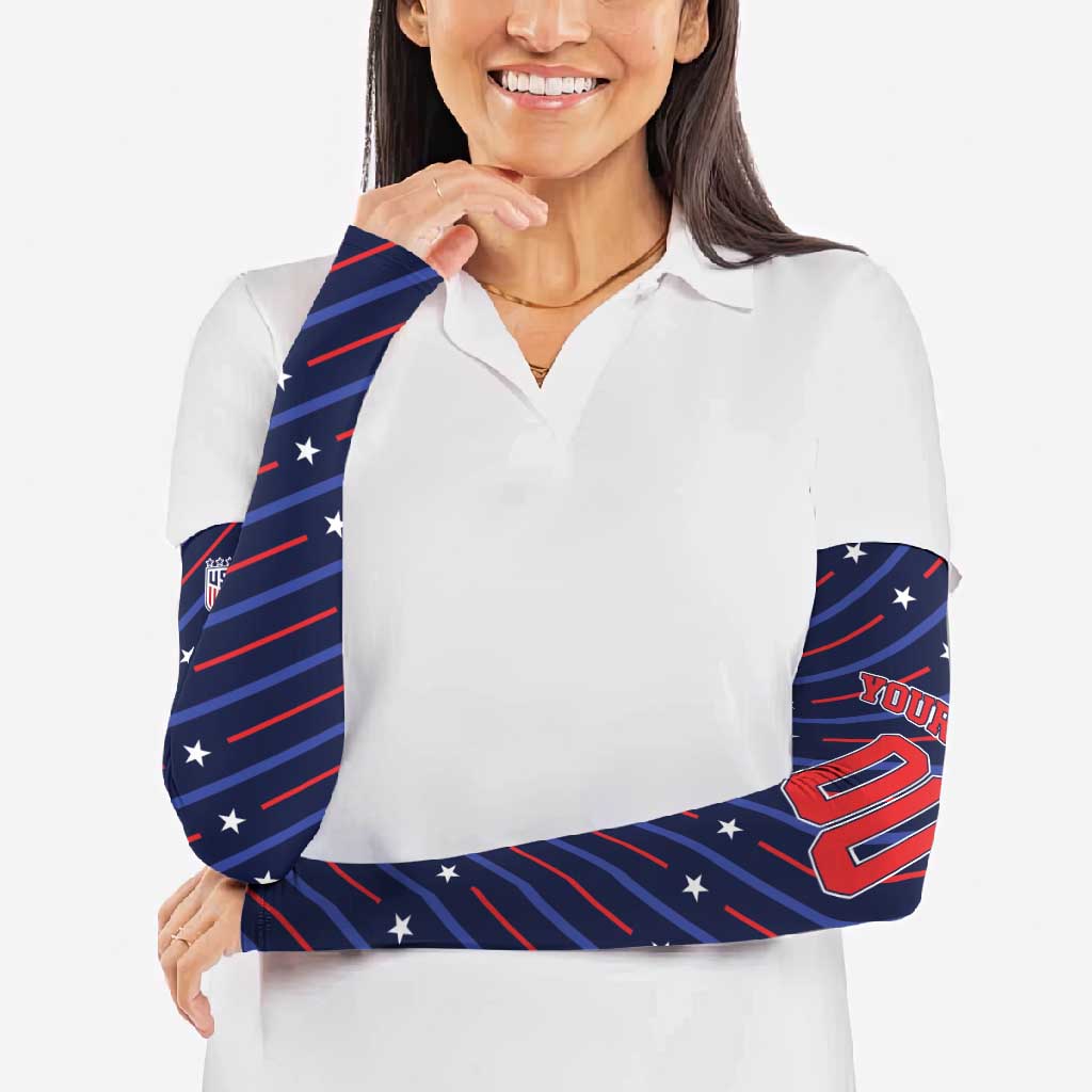 Custom Soccer USA 2026 Arm Sleeves Stronger Together We Are One Nation - Wonder Print Shop