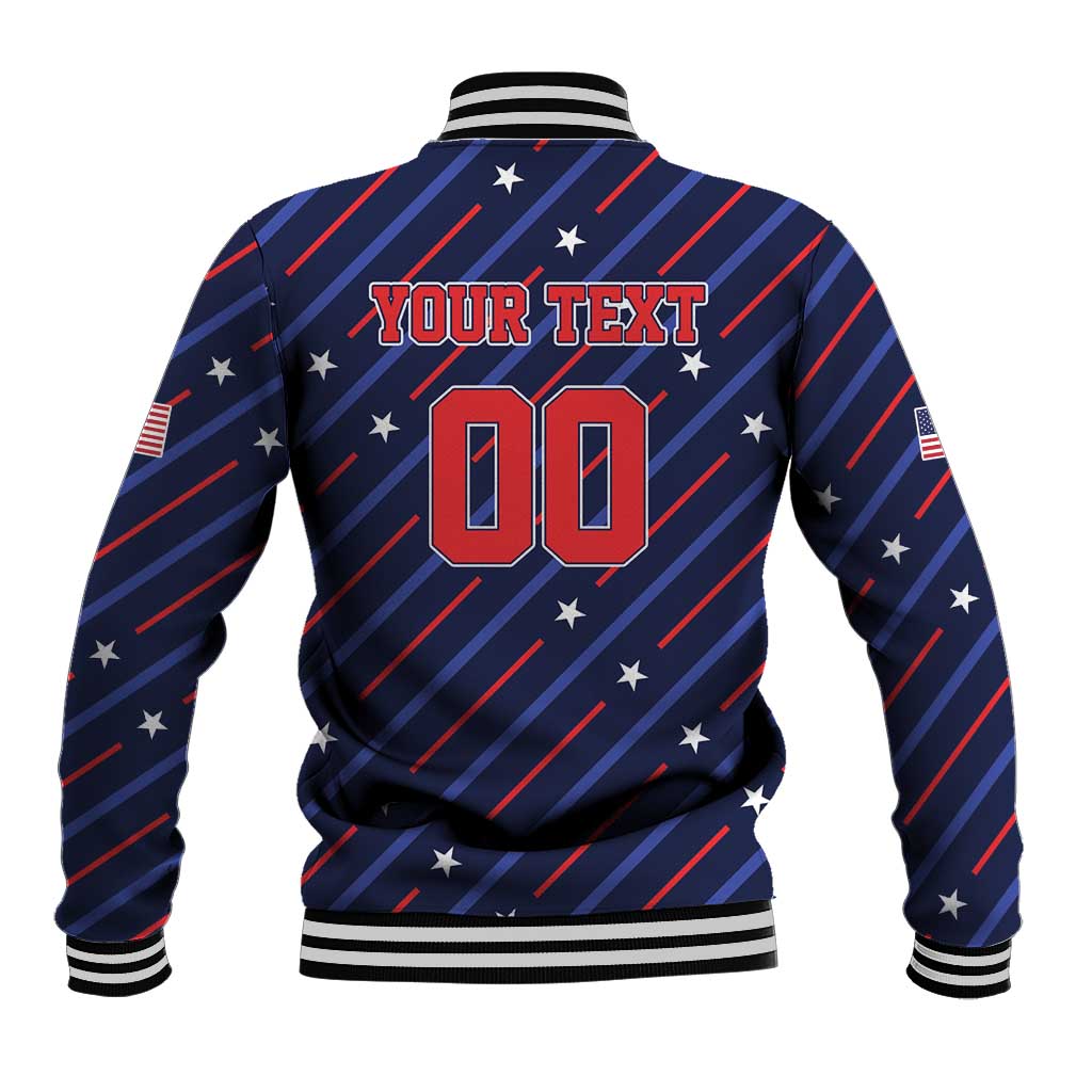 Custom Soccer USA 2026 Baseball Jacket Stronger Together We Are One Nation - Wonder Print Shop