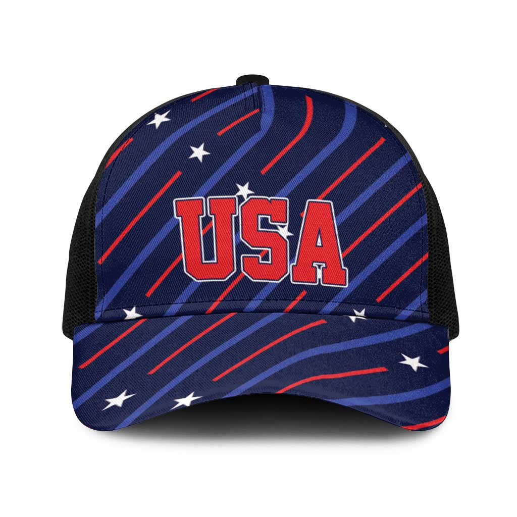 Soccer USA 2026 Baseball Net Cap Stronger Together We Are One Nation - Wonder Print Shop