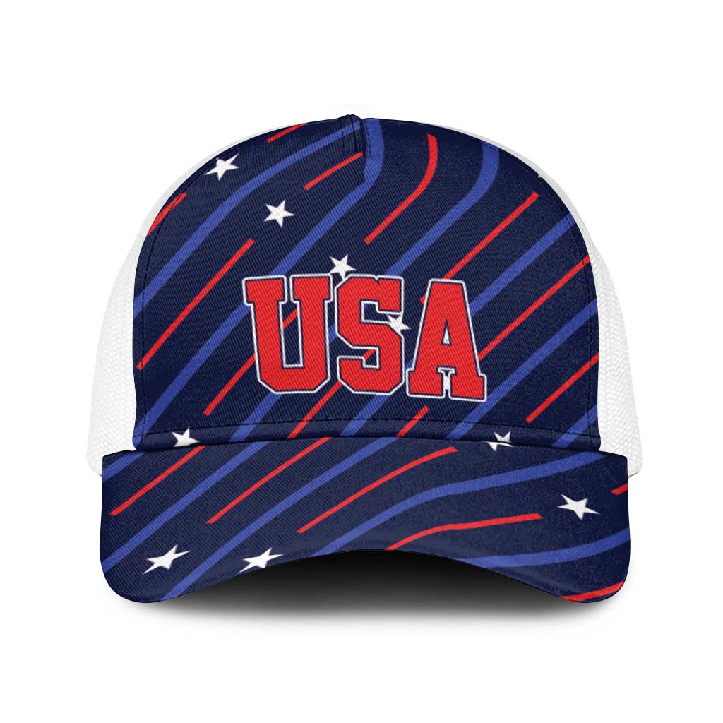 Soccer USA 2026 Baseball Net Cap Stronger Together We Are One Nation - Wonder Print Shop