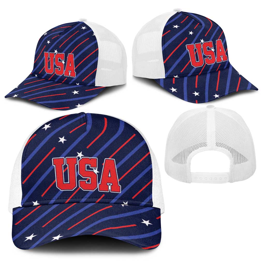 Soccer USA 2026 Baseball Net Cap Stronger Together We Are One Nation - Wonder Print Shop