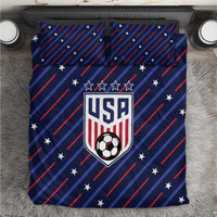 Soccer USA 2026 Bedding Set Stronger Together We Are One Nation - Wonder Print Shop