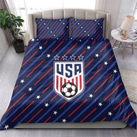Soccer USA 2026 Bedding Set Stronger Together We Are One Nation - Wonder Print Shop
