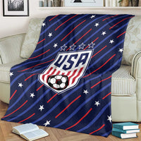 Soccer USA 2026 Blanket Stronger Together We Are One Nation - Wonder Print Shop