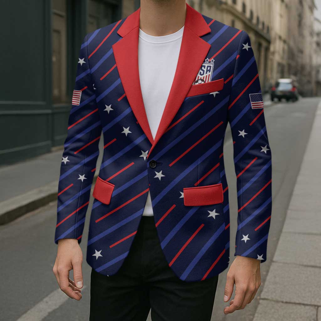 Custom Soccer USA 2026 Blazer Stronger Together We Are One Nation - Wonder Print Shop