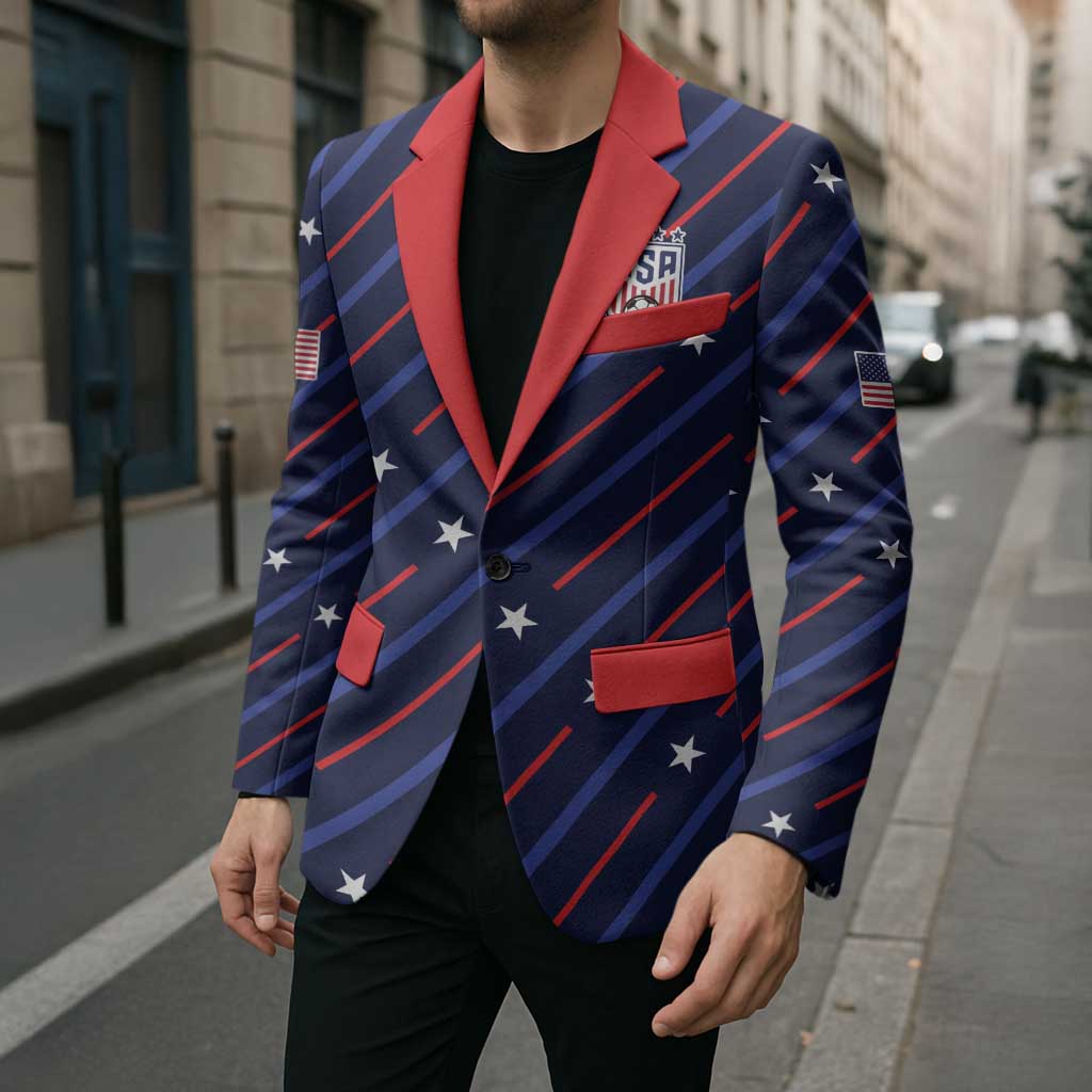 Custom Soccer USA 2026 Blazer Stronger Together We Are One Nation - Wonder Print Shop