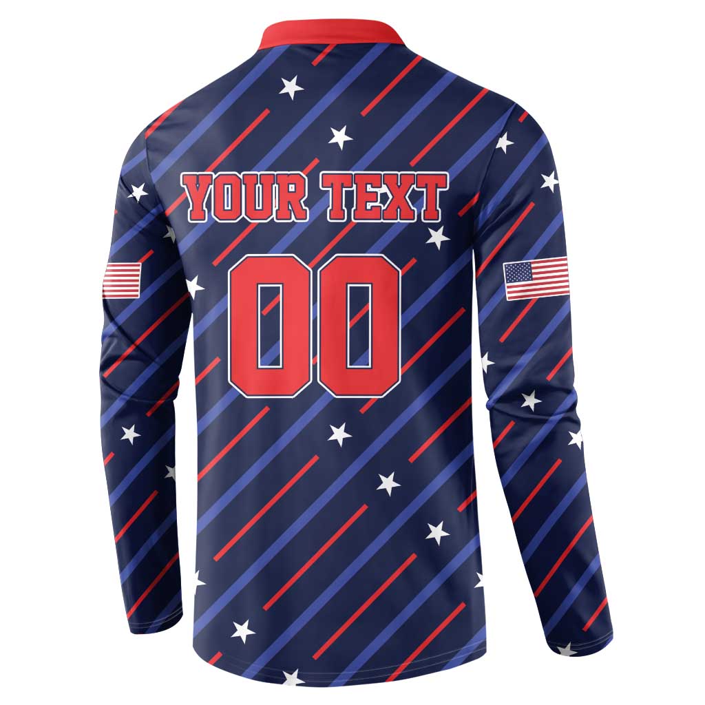 Custom Soccer USA 2026 Button Sweatshirt Stronger Together We Are One Nation - Wonder Print Shop