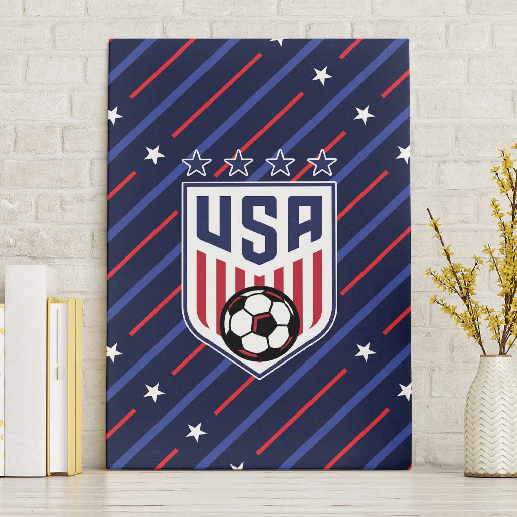 Soccer USA 2026 Canvas Wall Art Stronger Together We Are One Nation - Wonder Print Shop