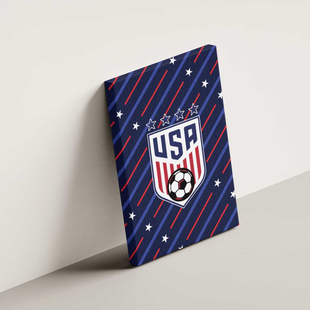 Soccer USA 2026 Canvas Wall Art Stronger Together We Are One Nation - Wonder Print Shop