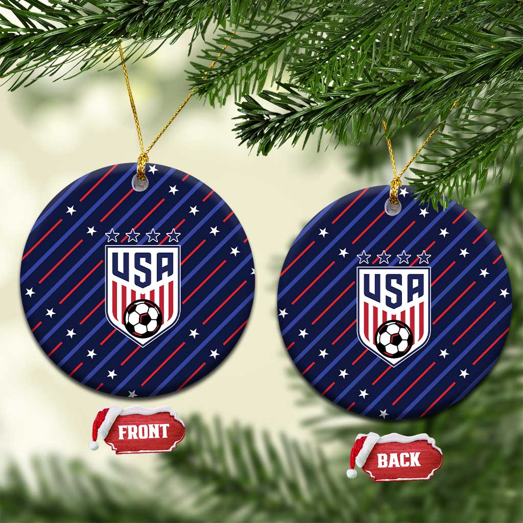 Soccer USA 2026 Ceramic Ornament Stronger Together We Are One Nation - Wonder Print Shop
