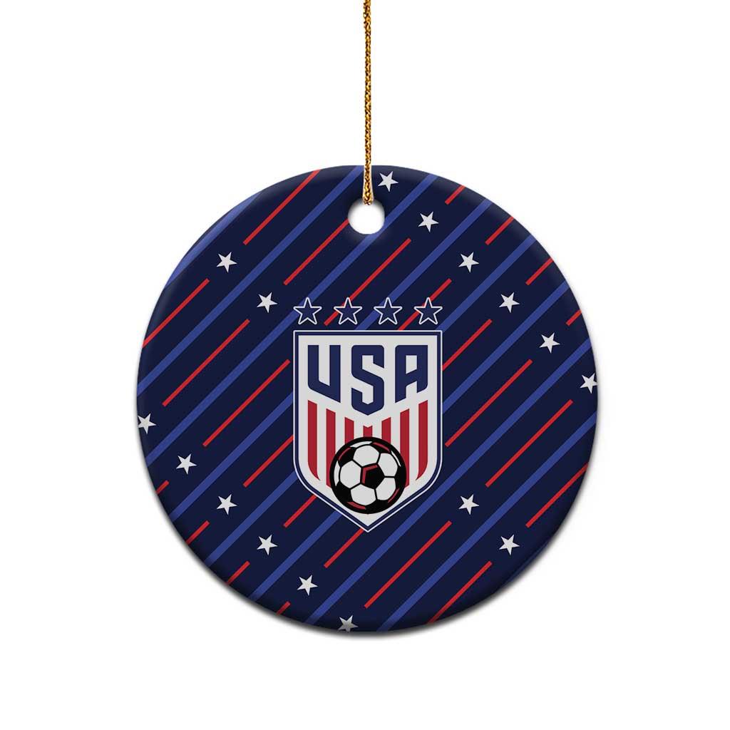 Soccer USA 2026 Ceramic Ornament Stronger Together We Are One Nation - Wonder Print Shop