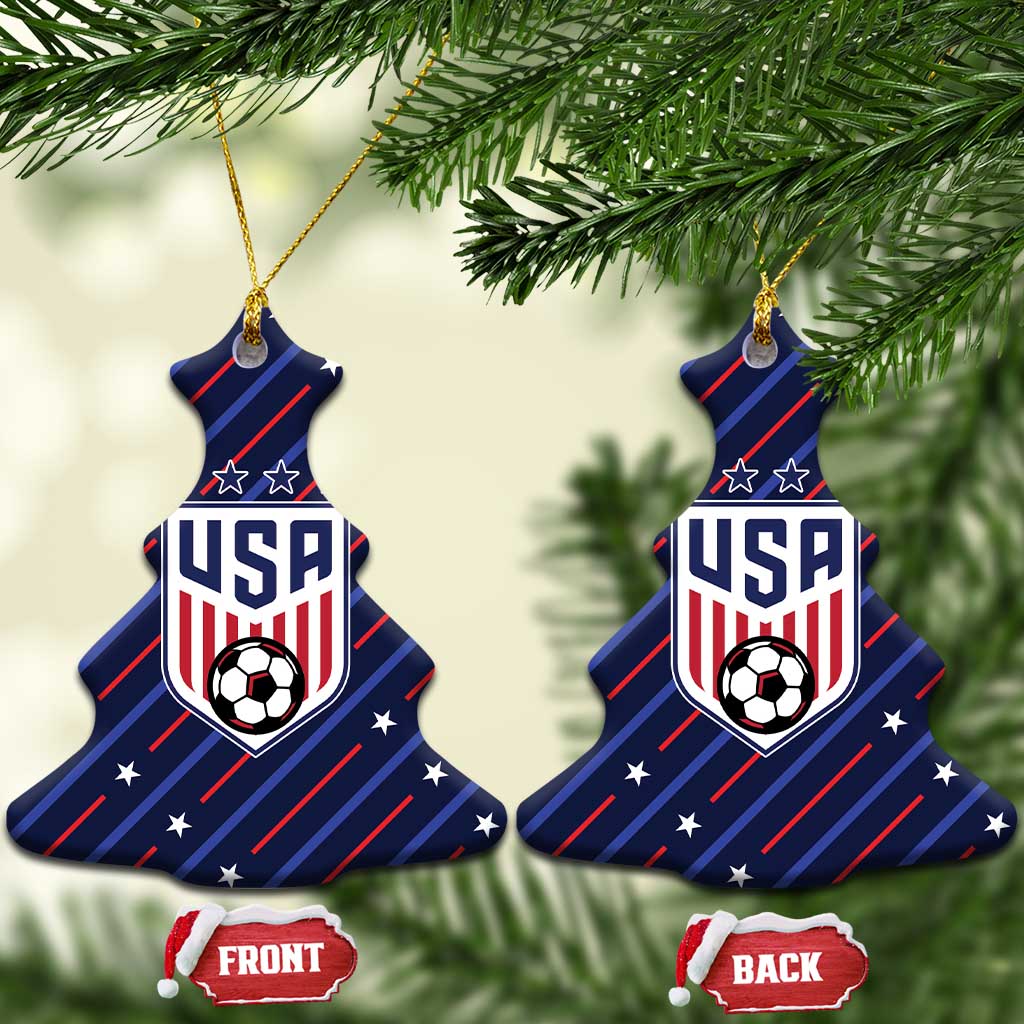Soccer USA 2026 Ceramic Ornament Stronger Together We Are One Nation - Wonder Print Shop