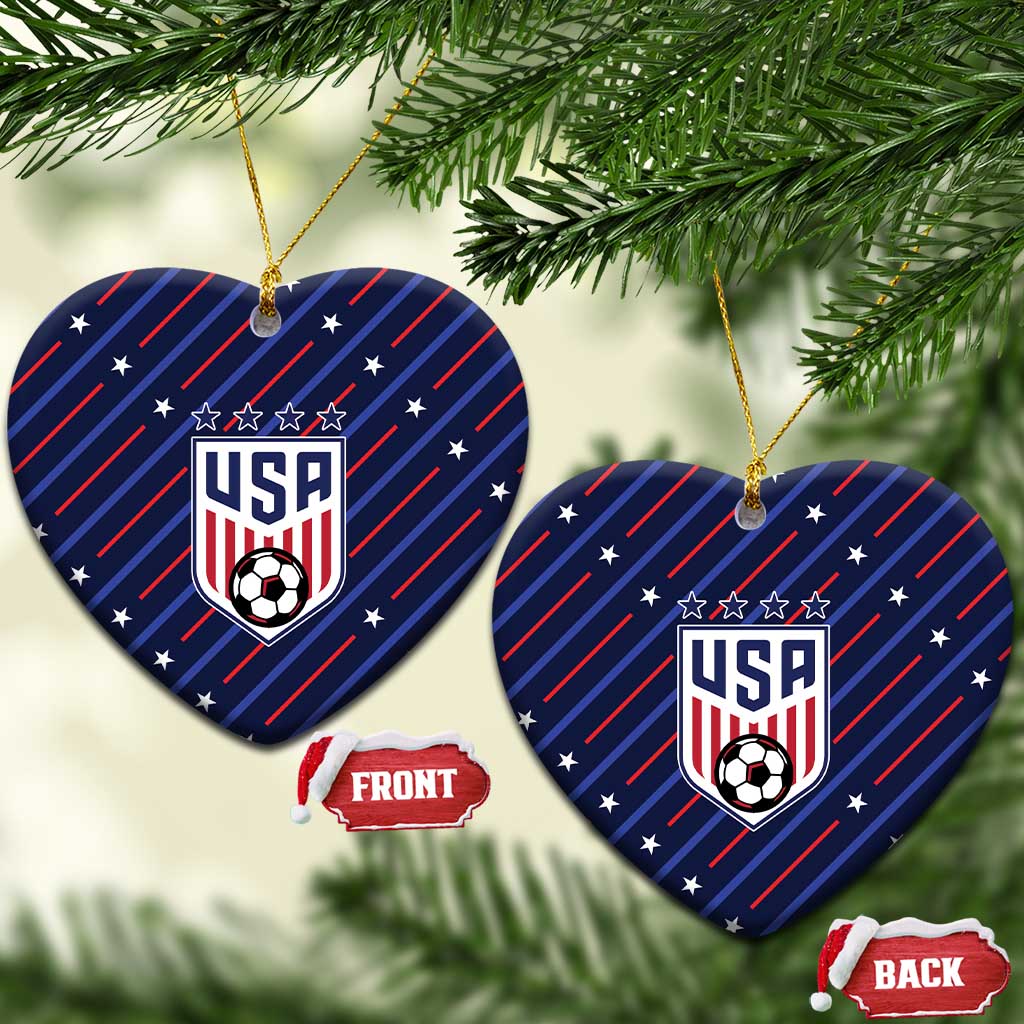 Soccer USA 2026 Ceramic Ornament Stronger Together We Are One Nation - Wonder Print Shop