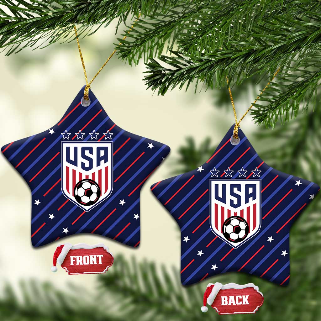 Soccer USA 2026 Ceramic Ornament Stronger Together We Are One Nation - Wonder Print Shop