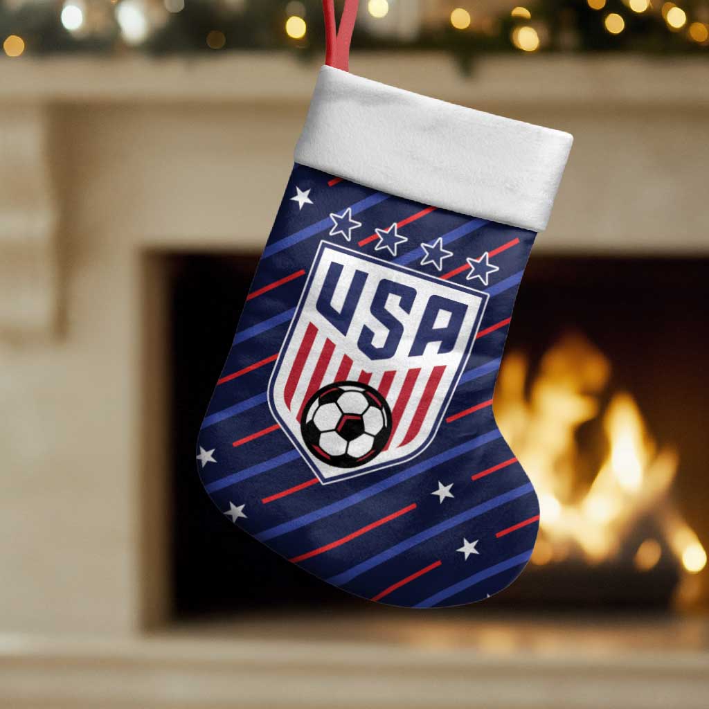 Soccer USA 2026 Christmas Stocking Stronger Together We Are One Nation - Wonder Print Shop
