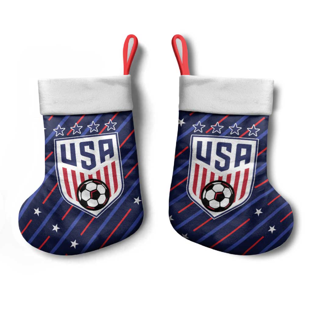 Soccer USA 2026 Christmas Stocking Stronger Together We Are One Nation - Wonder Print Shop