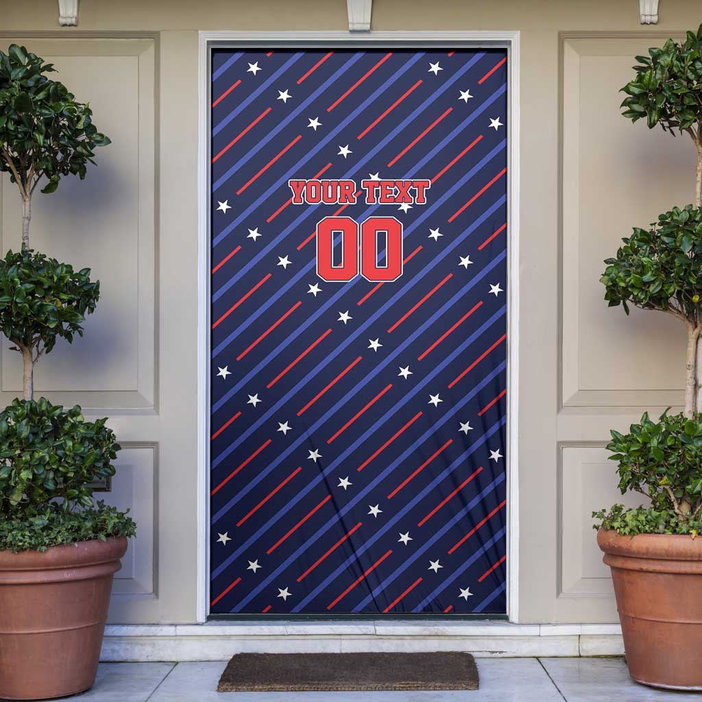 Custom Soccer USA 2026 Door Cover Stronger Together We Are One Nation - Wonder Print Shop