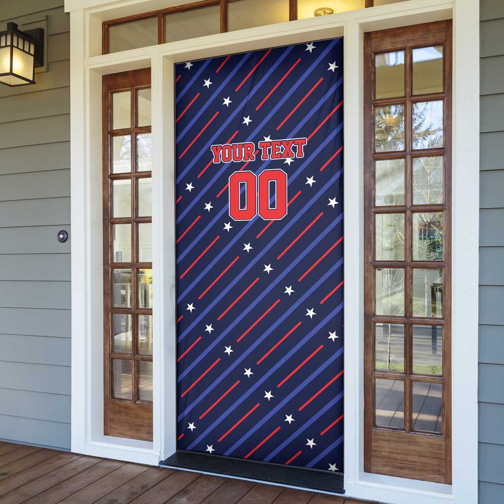 Custom Soccer USA 2026 Door Cover Stronger Together We Are One Nation - Wonder Print Shop