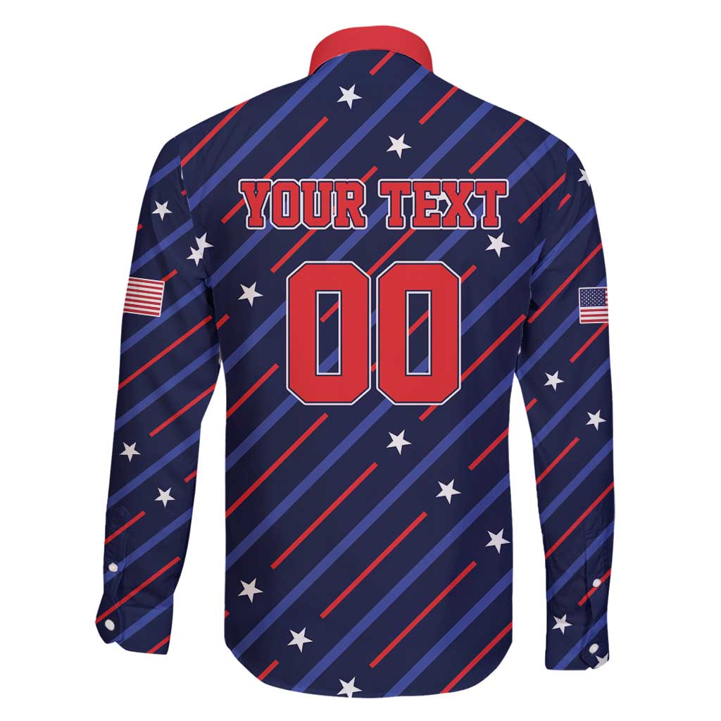 Custom Soccer USA 2026 Family Matching Long Sleeve Bodycon Dress and Hawaiian Shirt Stronger Together We Are One Nation - Wonder Print Shop