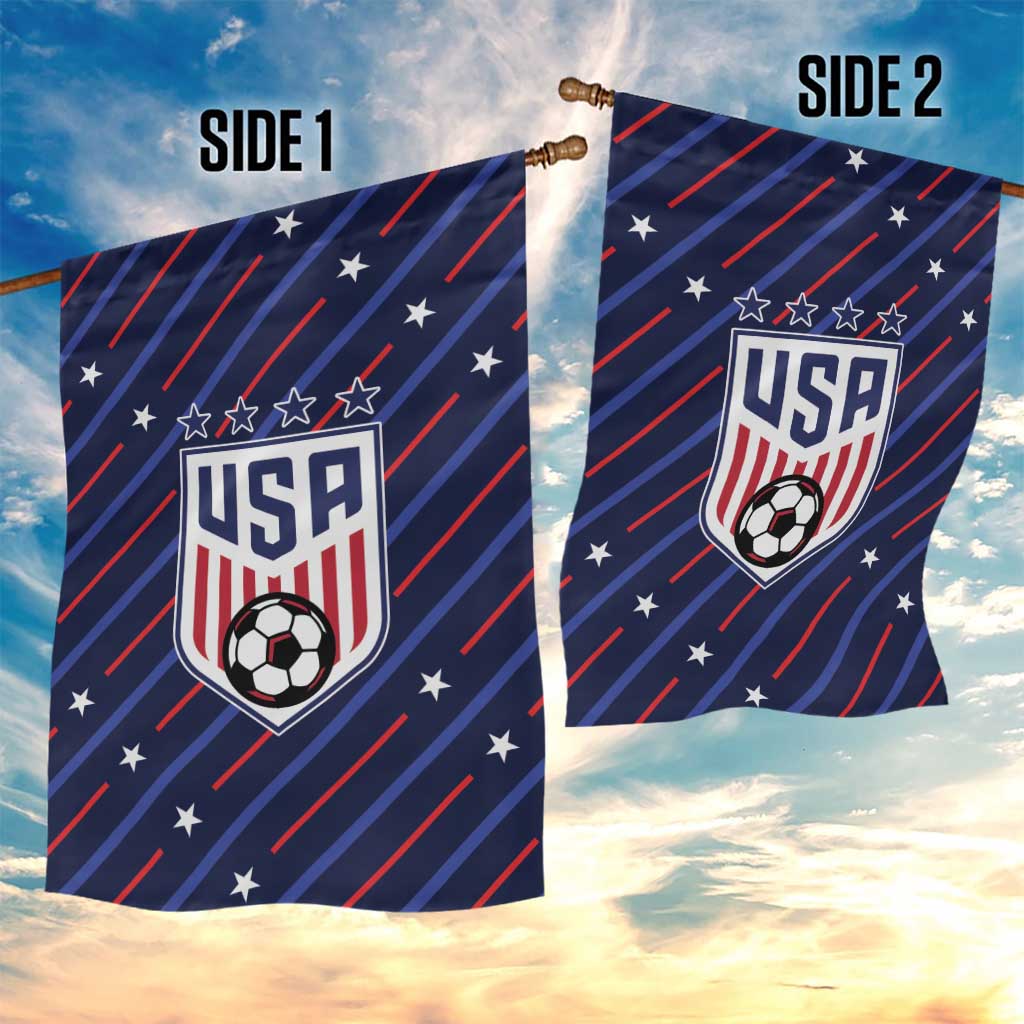 Soccer USA 2026 Garden Flag Stronger Together We Are One Nation - Wonder Print Shop