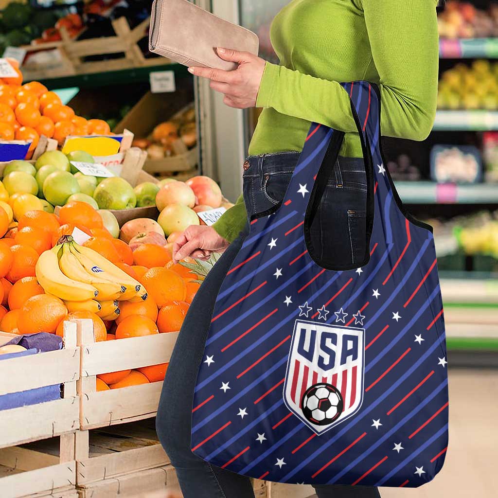 Soccer USA 2026 Grocery Bag Stronger Together We Are One Nation - Wonder Print Shop