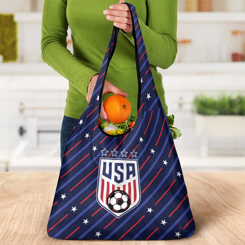 Soccer USA 2026 Grocery Bag Stronger Together We Are One Nation - Wonder Print Shop