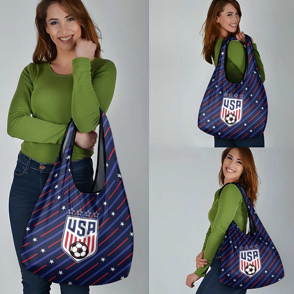 Soccer USA 2026 Grocery Bag Stronger Together We Are One Nation - Wonder Print Shop