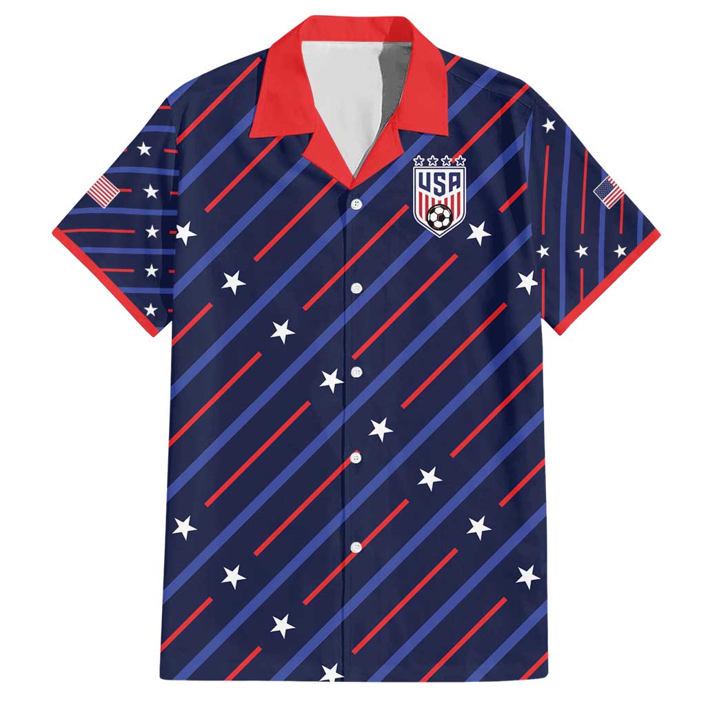 Custom Soccer USA 2026 Hawaiian Shirt Stronger Together We Are One Nation - Wonder Print Shop