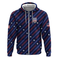 Custom Soccer USA 2026 Hoodie Stronger Together We Are One Nation - Wonder Print Shop