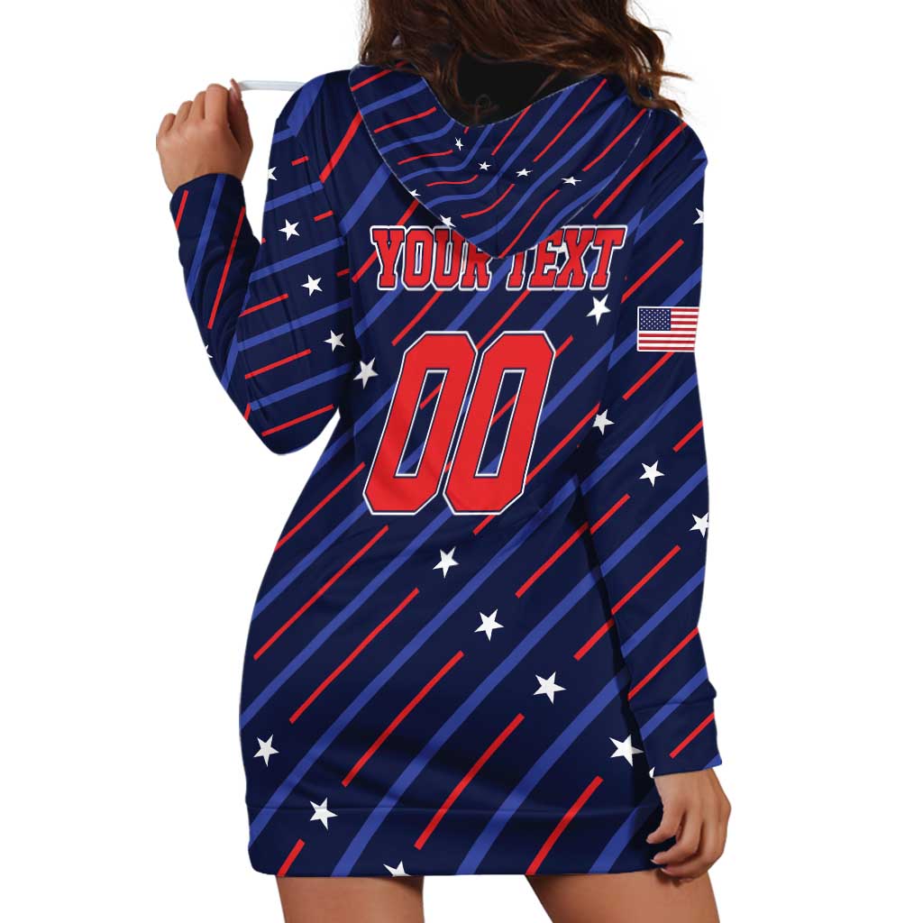 Custom Soccer USA 2026 Hoodie Dress Stronger Together We Are One Nation - Wonder Print Shop