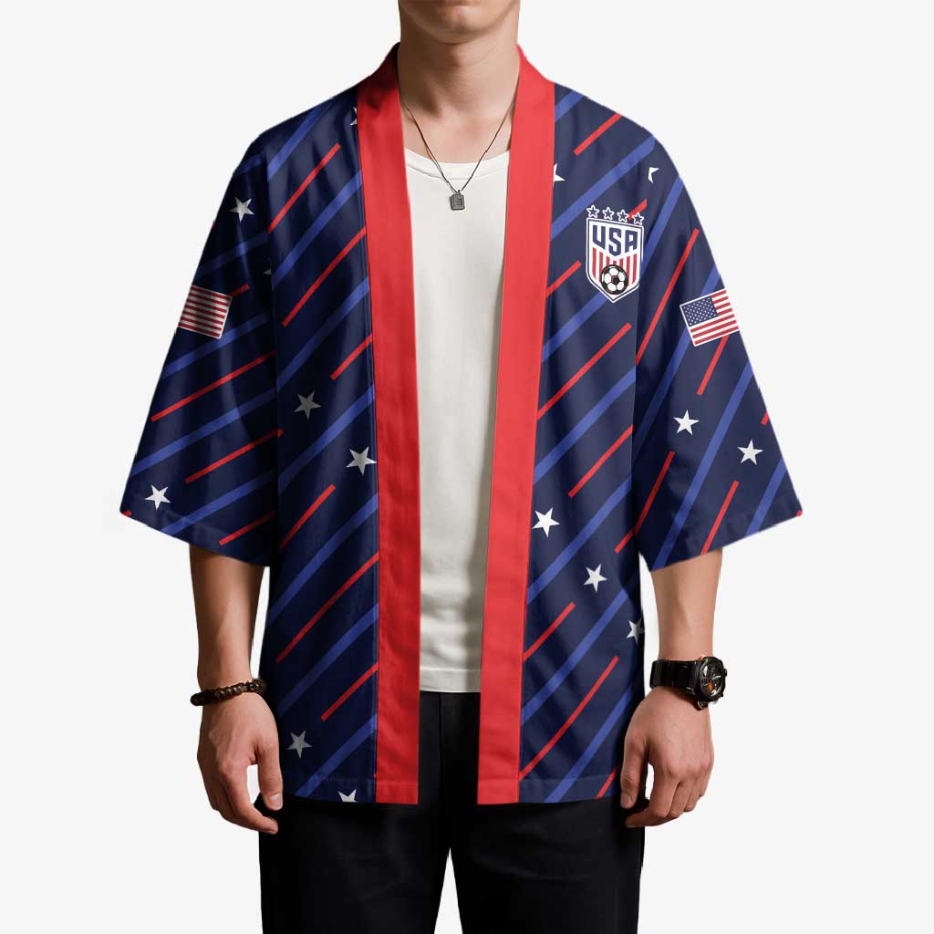 Custom Soccer USA 2026 Kimono Stronger Together We Are One Nation - Wonder Print Shop