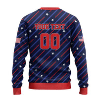 Soccer USA 2026 Ugly Christmas Sweater Stronger Together We Are One Nation - Wonder Print Shop