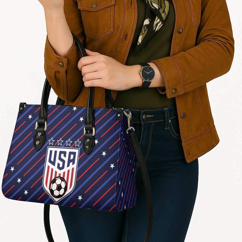 Soccer USA 2026 Leather Bag Stronger Together We Are One Nation - Wonder Print Shop