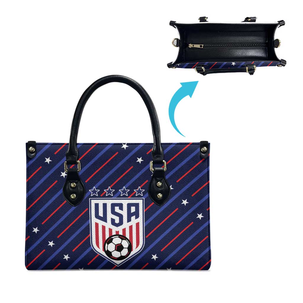 Soccer USA 2026 Leather Bag Stronger Together We Are One Nation - Wonder Print Shop