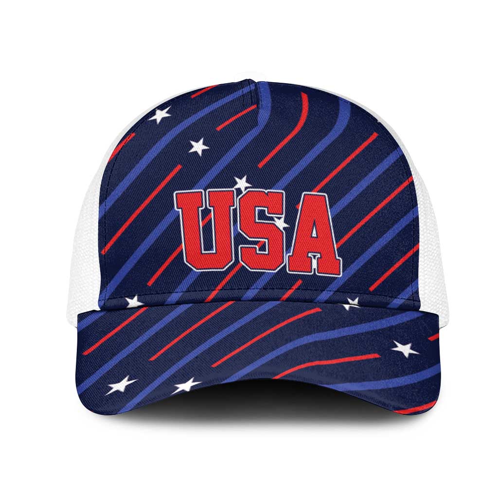Soccer USA 2026 Mesh Trucker Cap Stronger Together We Are One Nation - Wonder Print Shop