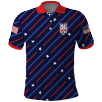 Custom Soccer USA 2026 Polo Shirt Stronger Together We Are One Nation - Wonder Print Shop