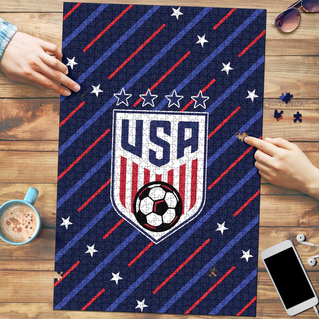 Soccer USA 2026 Puzzle Stronger Together We Are One Nation - Wonder Print Shop