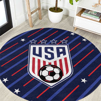 Soccer USA 2026 Round Carpet Stronger Together We Are One Nation - Wonder Print Shop