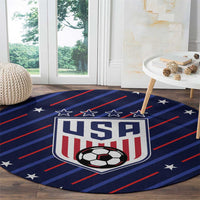 Soccer USA 2026 Round Carpet Stronger Together We Are One Nation - Wonder Print Shop