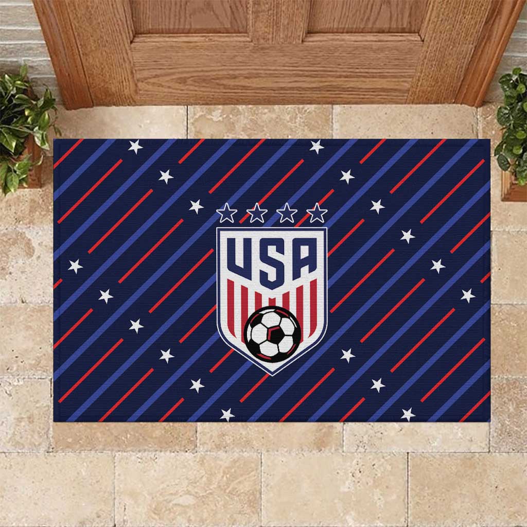 Soccer USA 2026 Rubber Doormat Stronger Together We Are One Nation - Wonder Print Shop