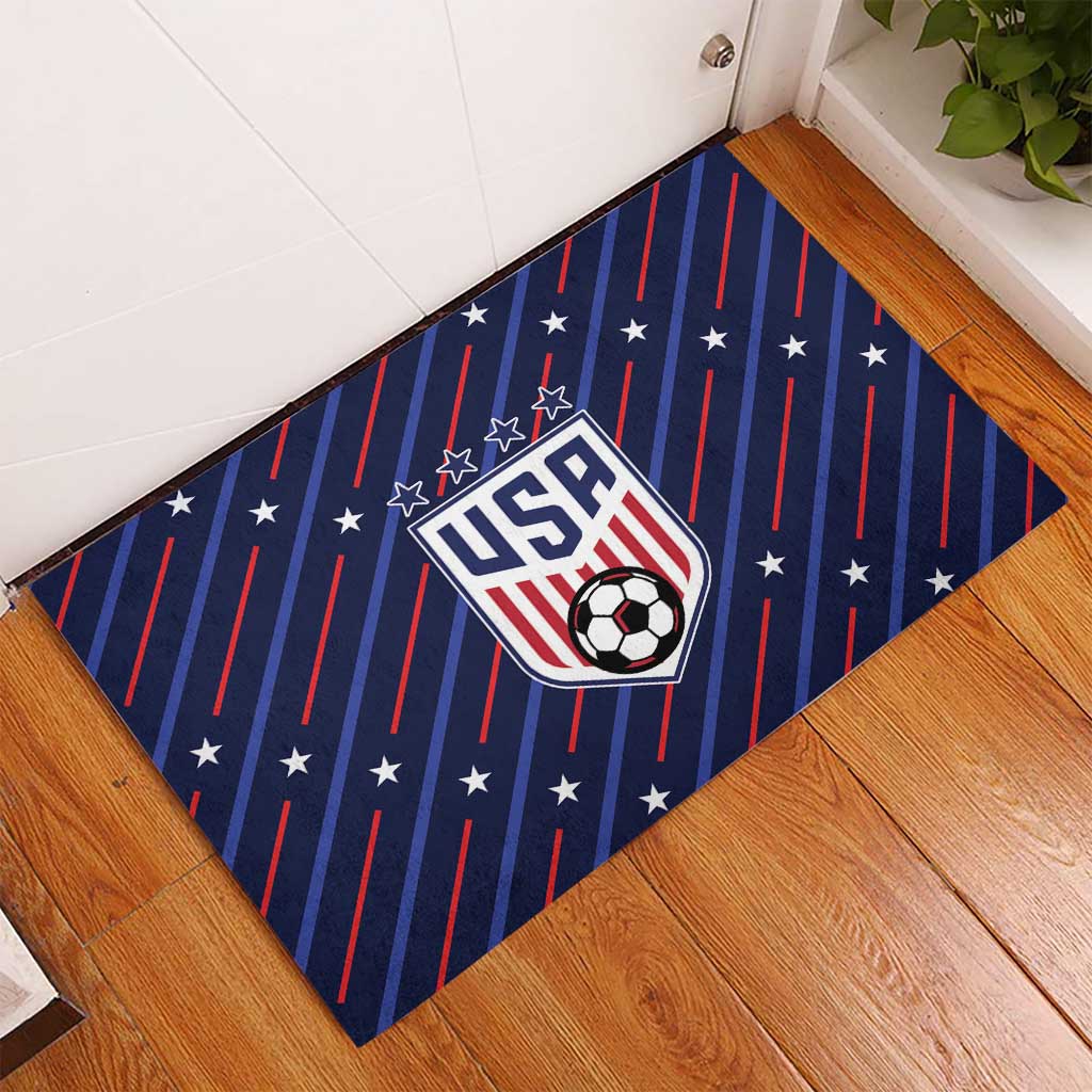 Soccer USA 2026 Rubber Doormat Stronger Together We Are One Nation - Wonder Print Shop