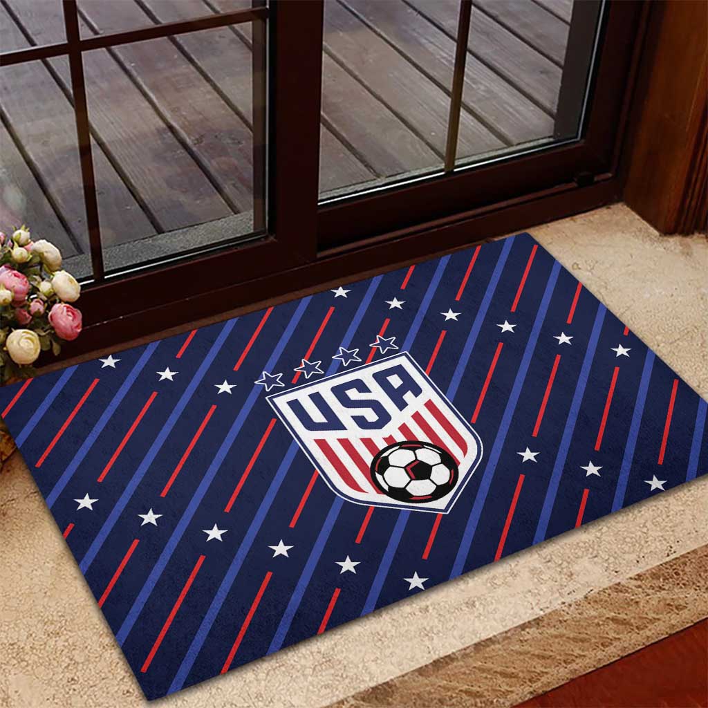 Soccer USA 2026 Rubber Doormat Stronger Together We Are One Nation - Wonder Print Shop