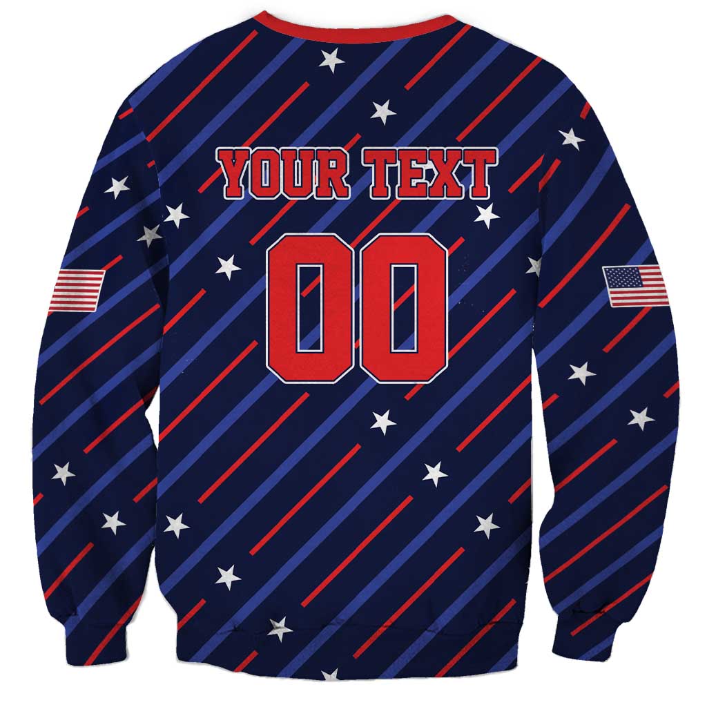 Custom Soccer USA 2026 Sweatshirt Stronger Together We Are One Nation - Wonder Print Shop