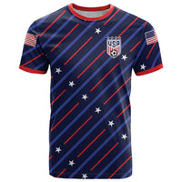 Custom Soccer USA 2026 T Shirt Stronger Together We Are One Nation - Wonder Print Shop