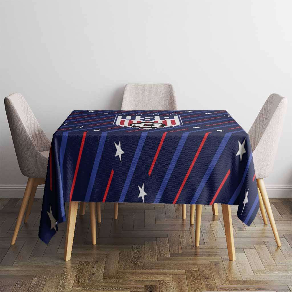 Soccer USA 2026 Tablecloth Stronger Together We Are One Nation - Wonder Print Shop