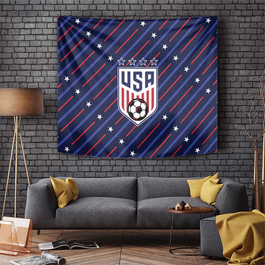 Soccer USA 2026 Tapestry Stronger Together We Are One Nation - Wonder Print Shop