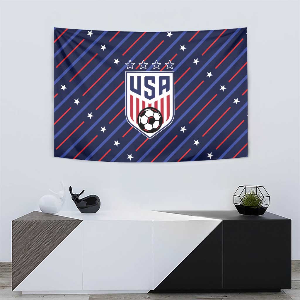 Soccer USA 2026 Tapestry Stronger Together We Are One Nation - Wonder Print Shop